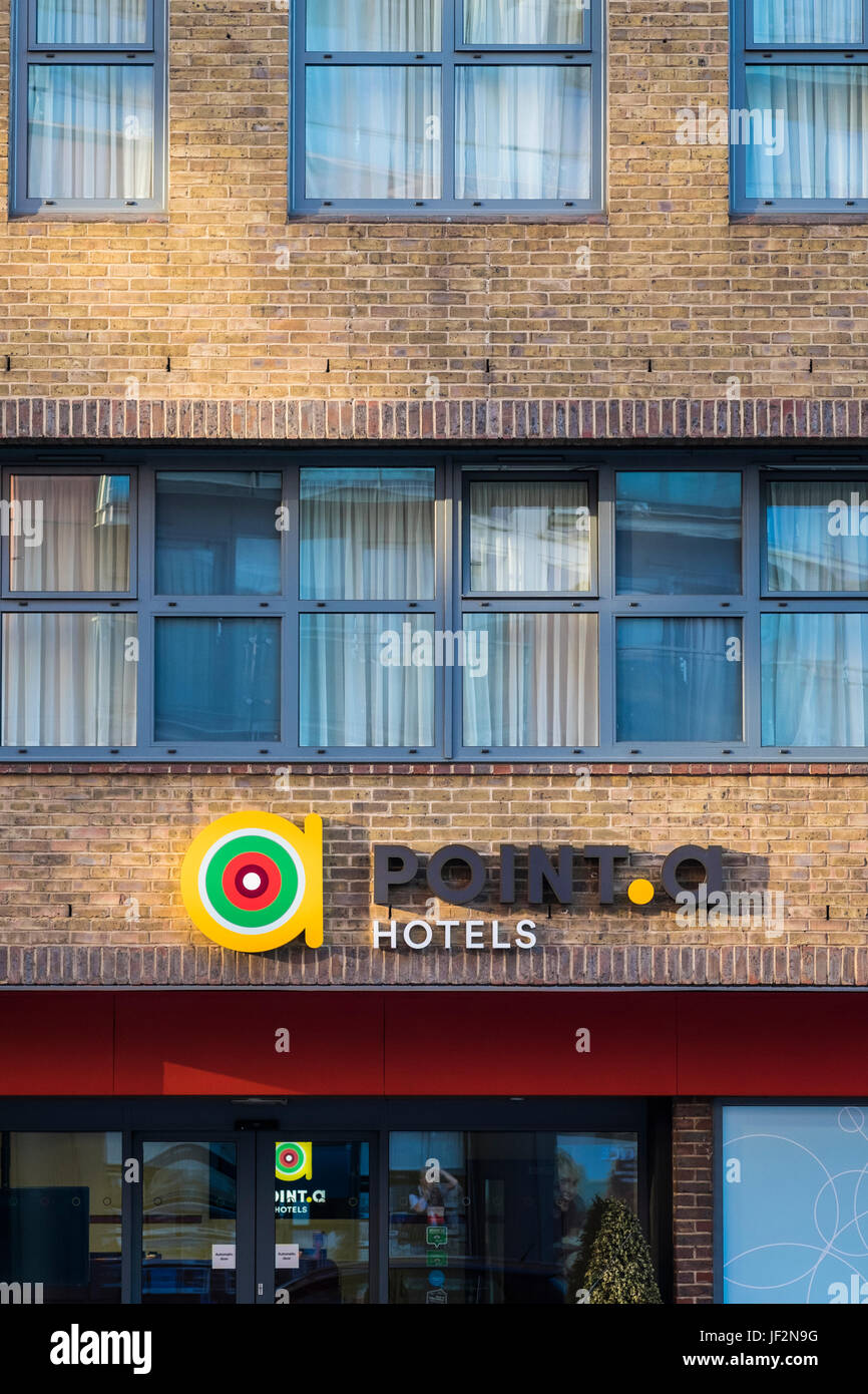 Point.a Hotel on Praed street Paddington, London, England,U.K. Stock Photo