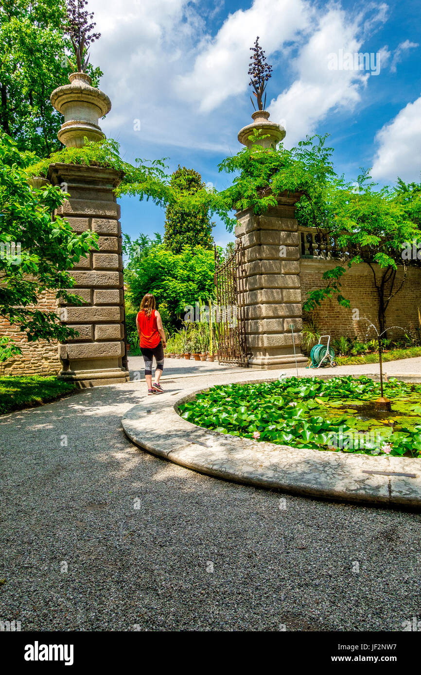 Botanical garden in Padova, Italy Stock Photo