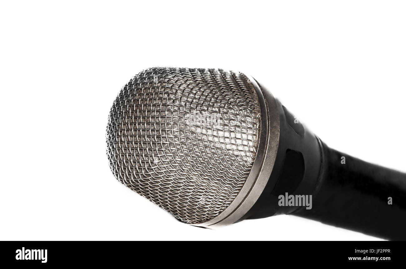 Part of the microphone Stock Photo Alamy