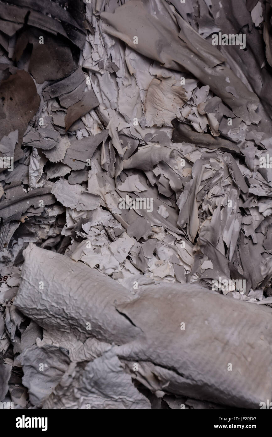 Ash from burnt paper Stock Photo Alamy