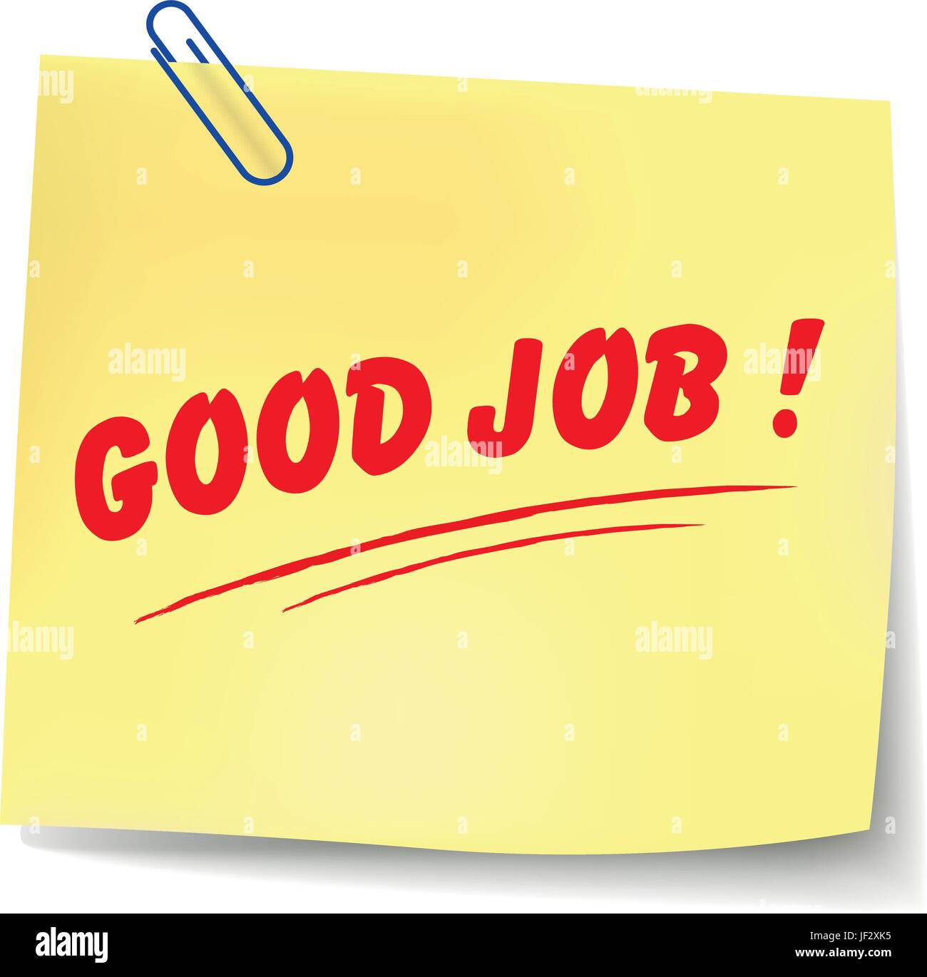 Good work stickers Stock Vector Images - Alamy