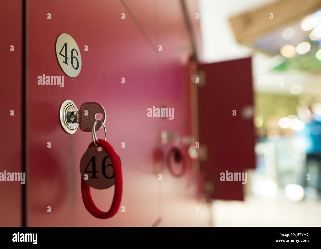Mailboxes and keys Stock Photo Alamy