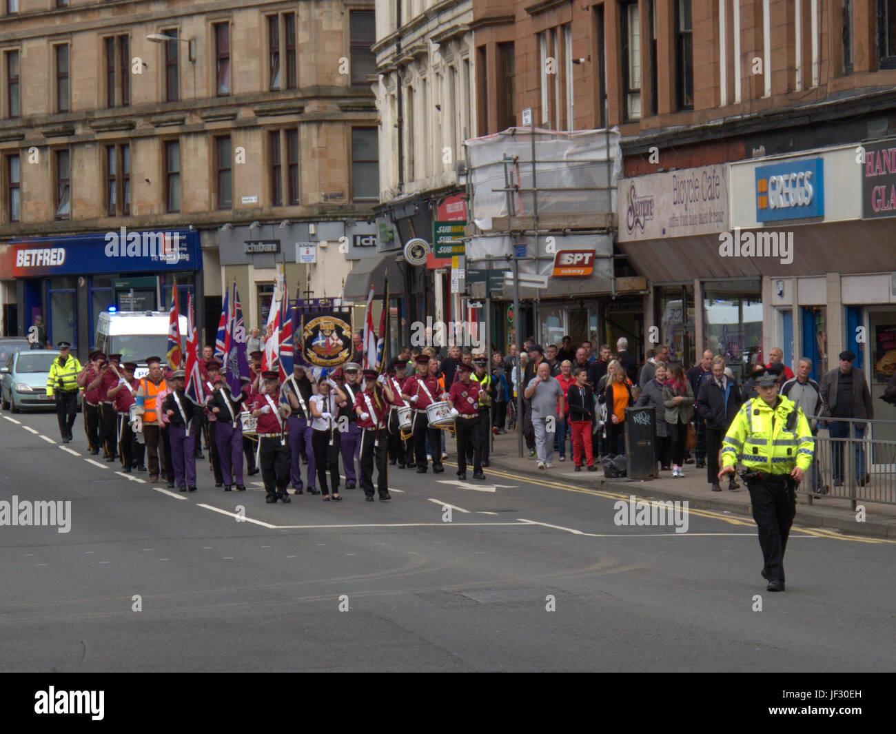 Orange Order And Flags High Resolution Stock Photography and Images - Alamy