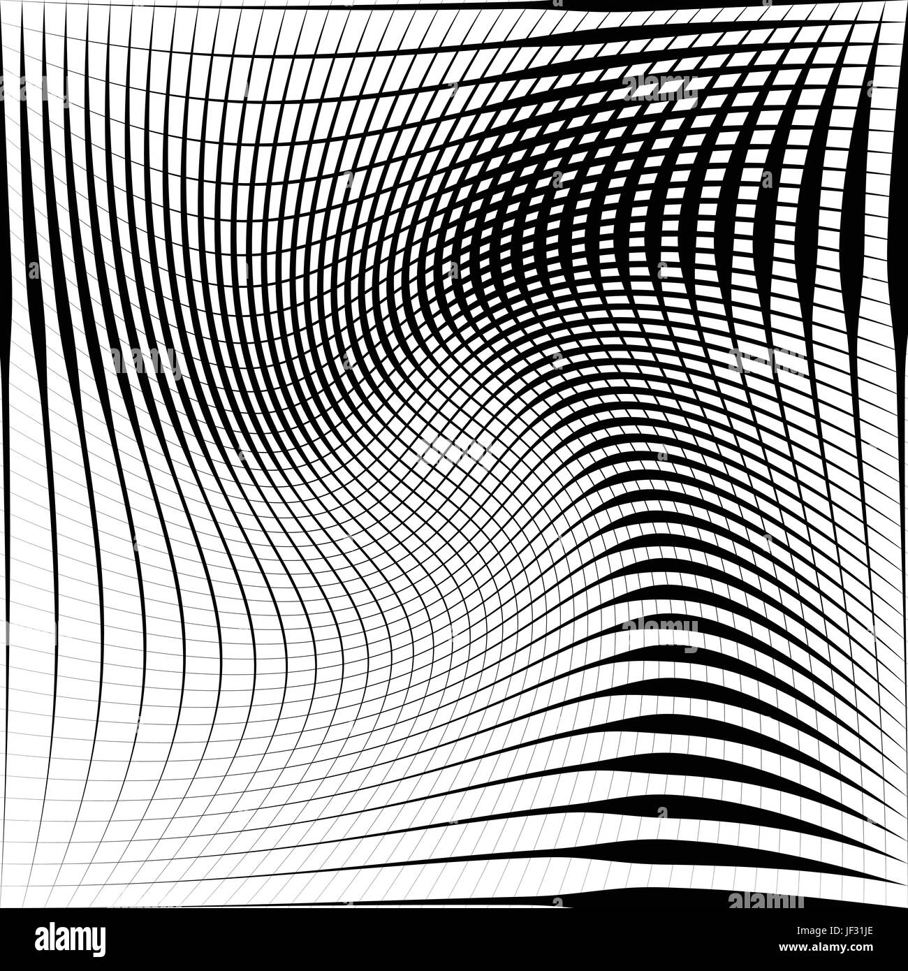 Geometric black and white texture. Mesh, grid pattern of lines Stock ...