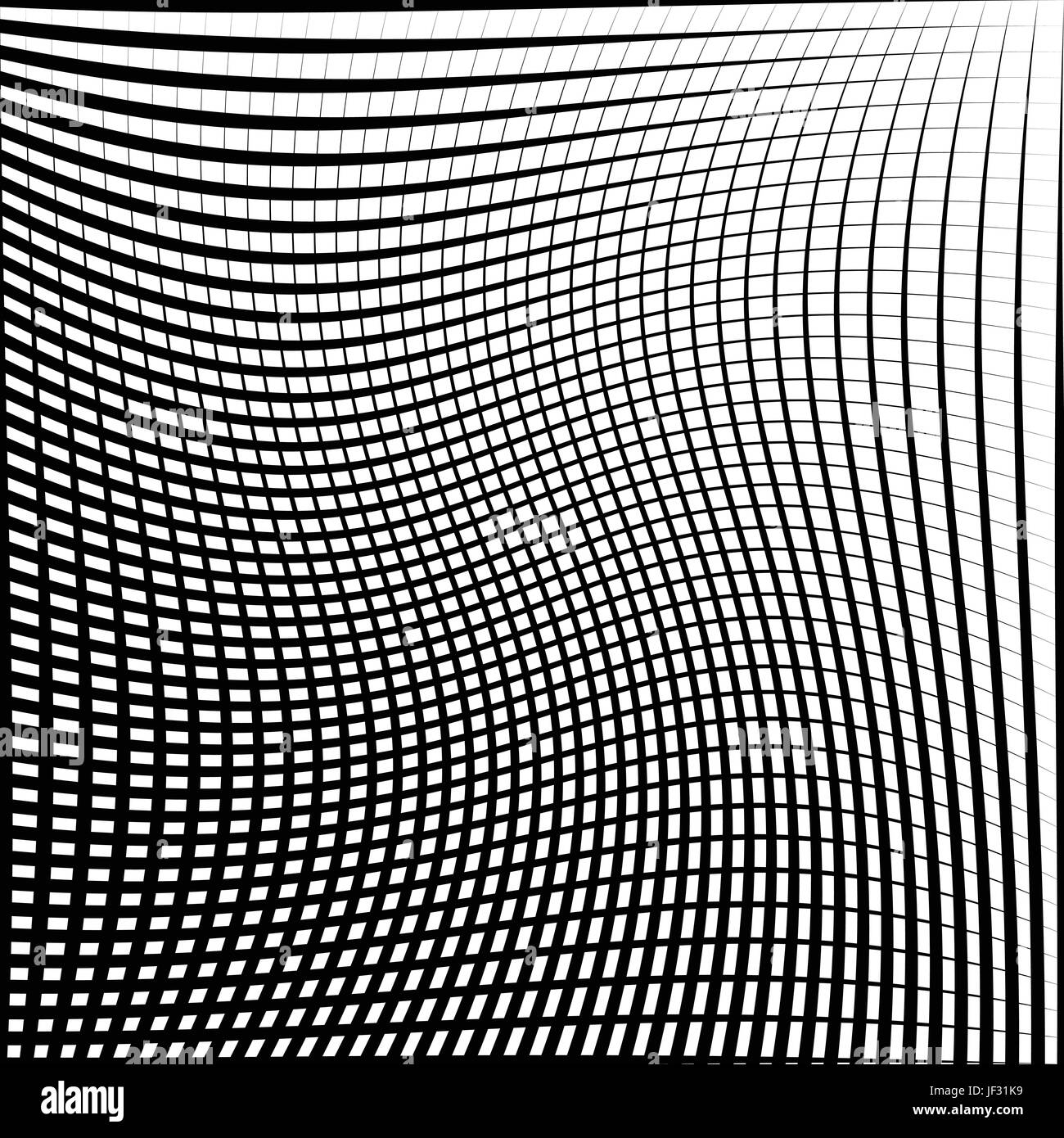 Geometric black and white texture. Mesh, grid pattern of lines Stock ...