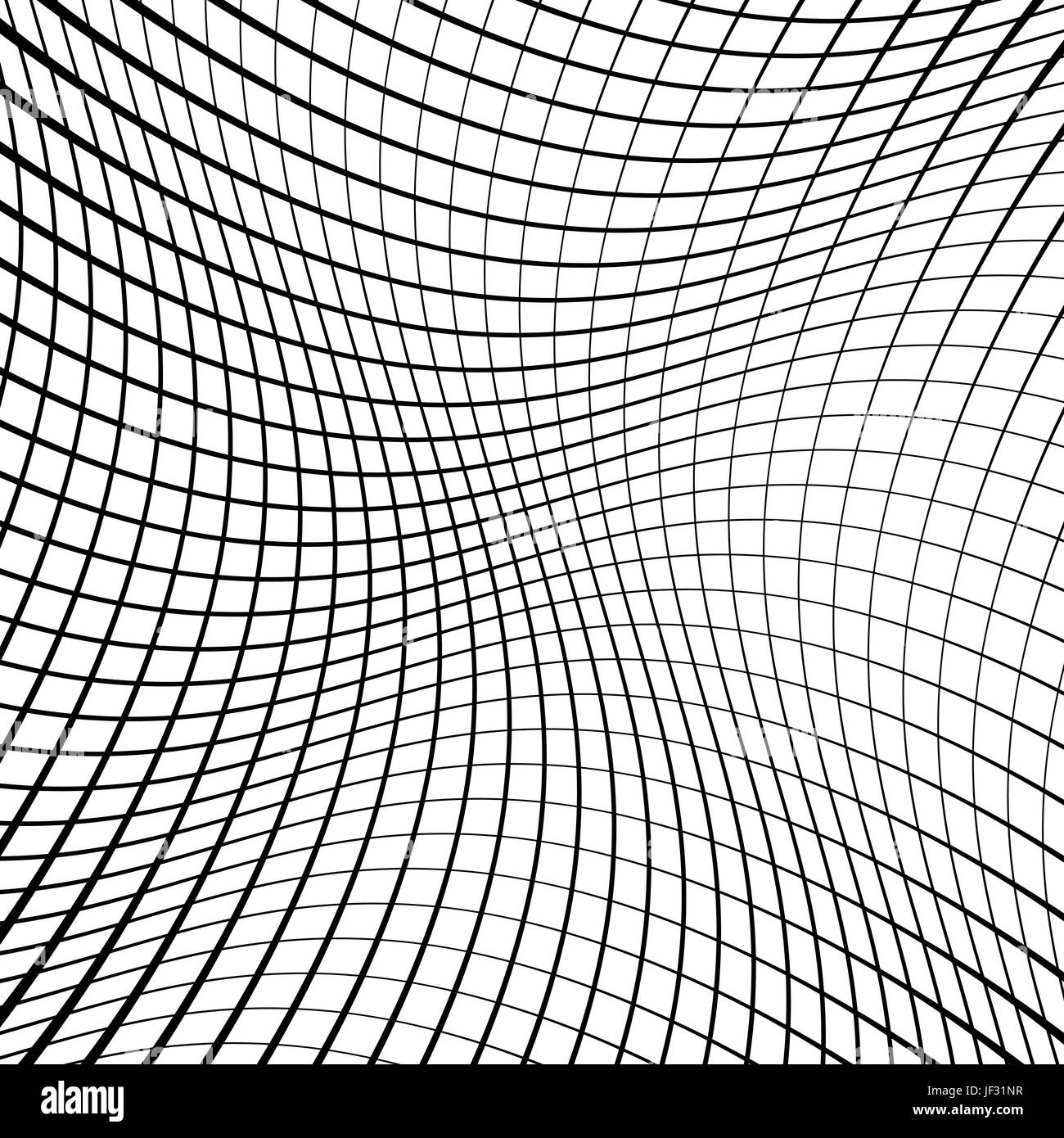 Geometric black and white texture. Mesh, grid pattern of lines Stock ...
