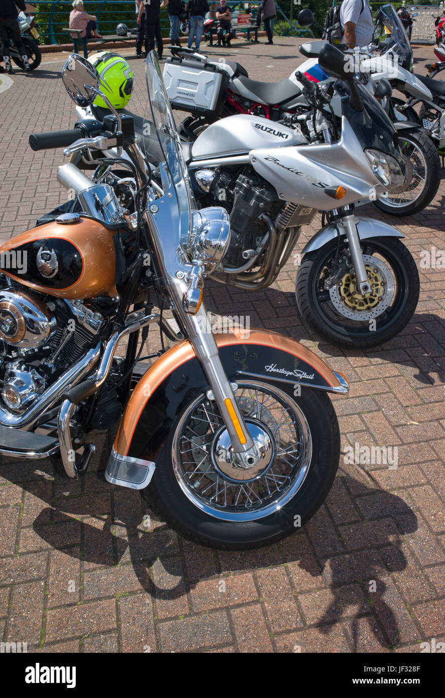 Road Trip Harley Davidson Stock Photos & Road Trip Harley Davidson