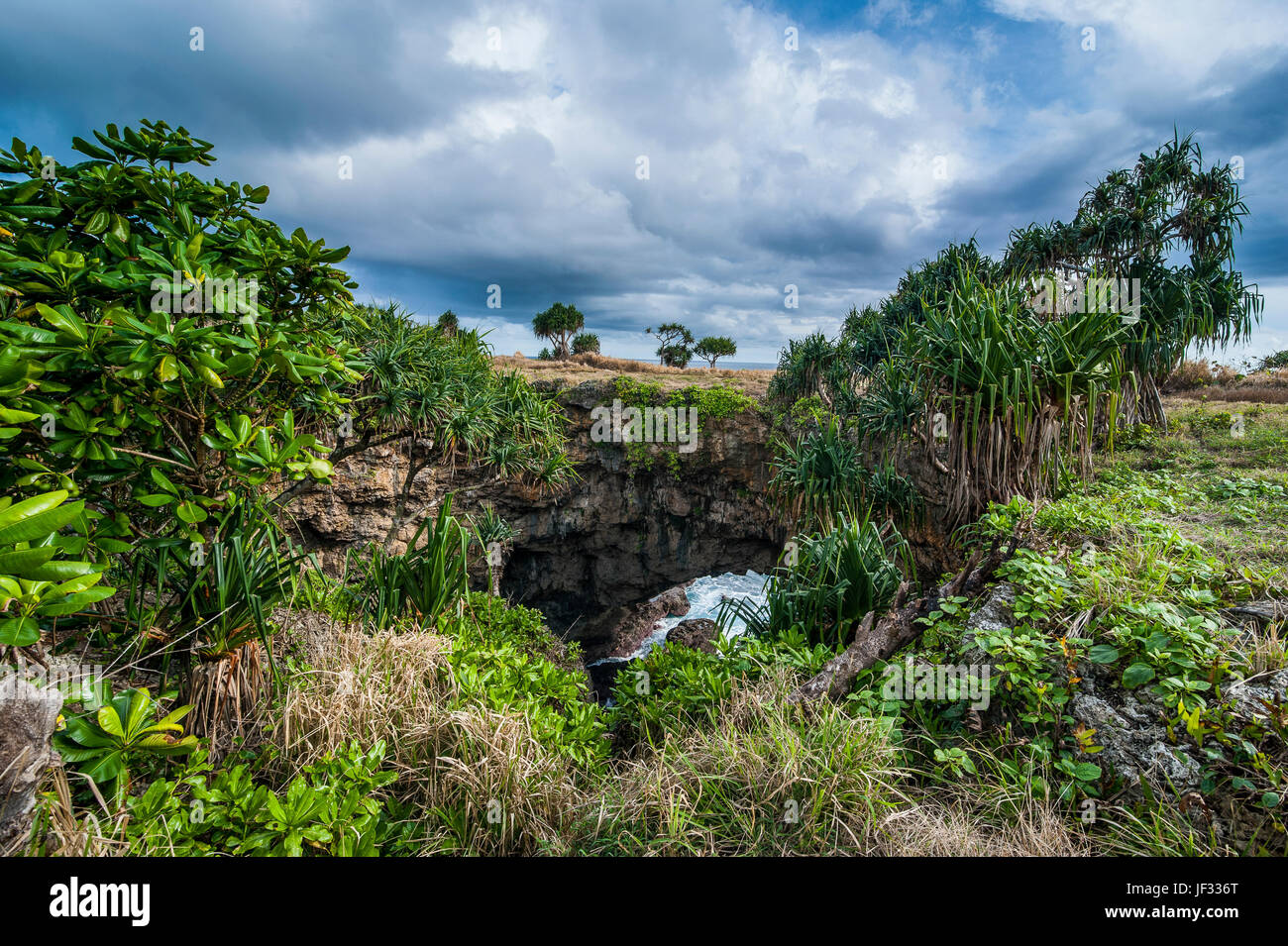 Tonga Feature Rocks Big rock arch in tongatapu hi-res stock photography and images - Alamy