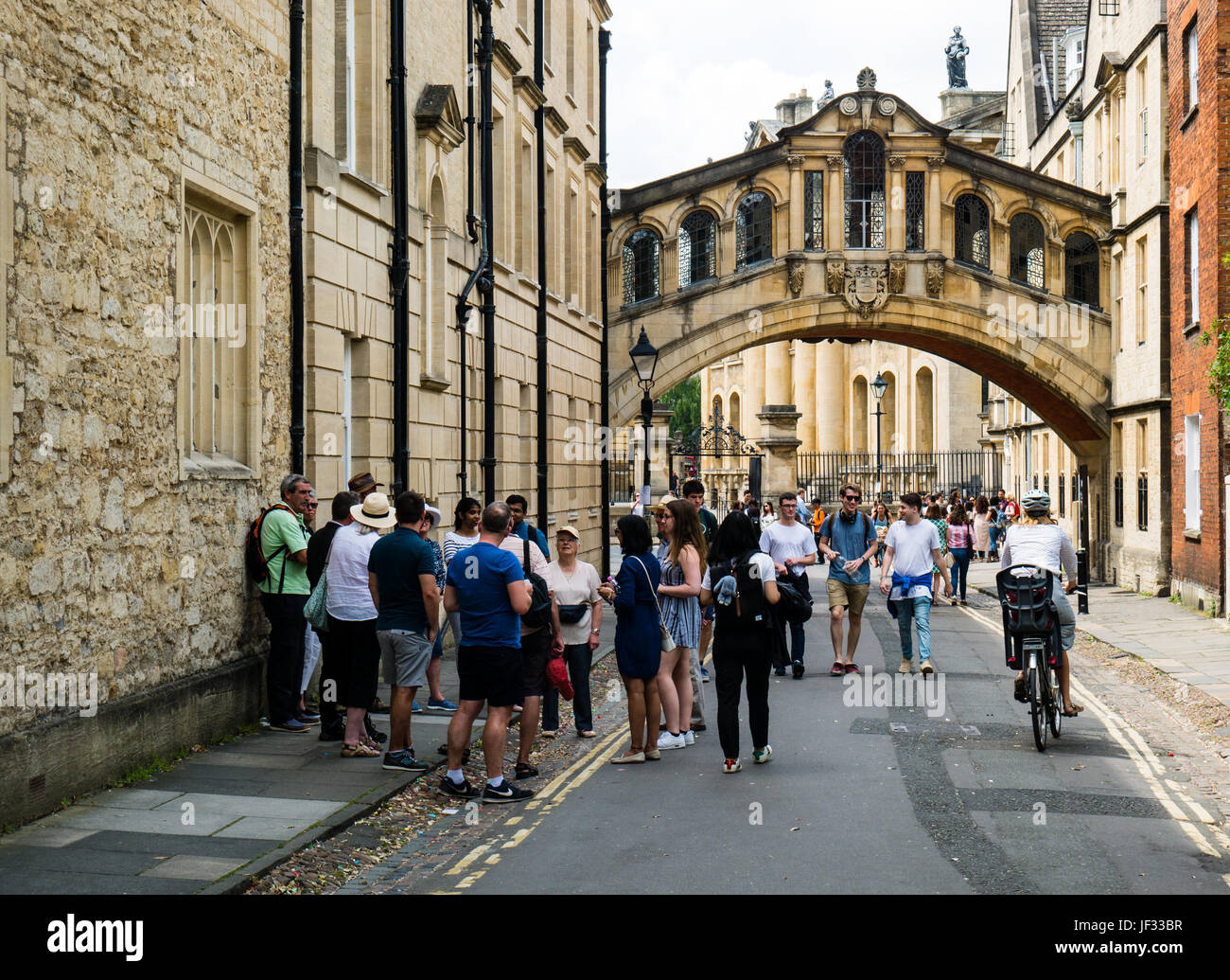 The Bridge of Sighs, New College Lane, Oxford, Oxfordshire, England Stock Photo