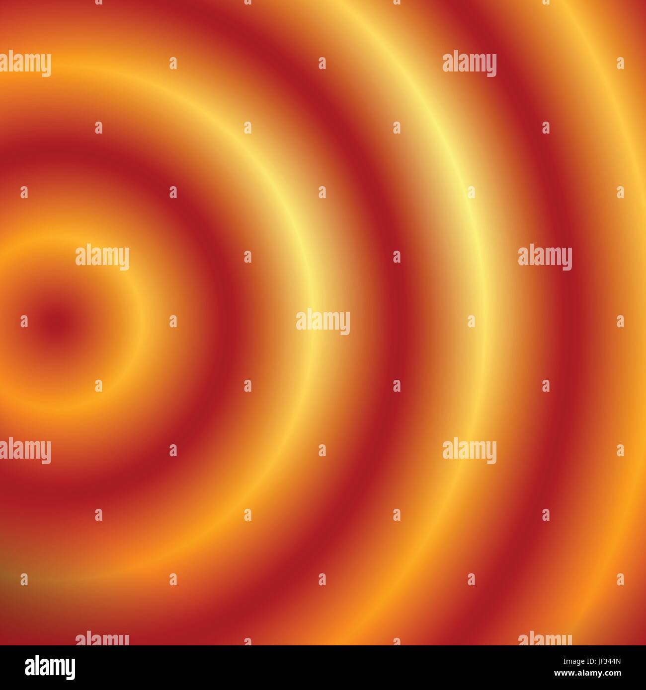 Circular pattern with concentric circles. Faded overlapping circle ...