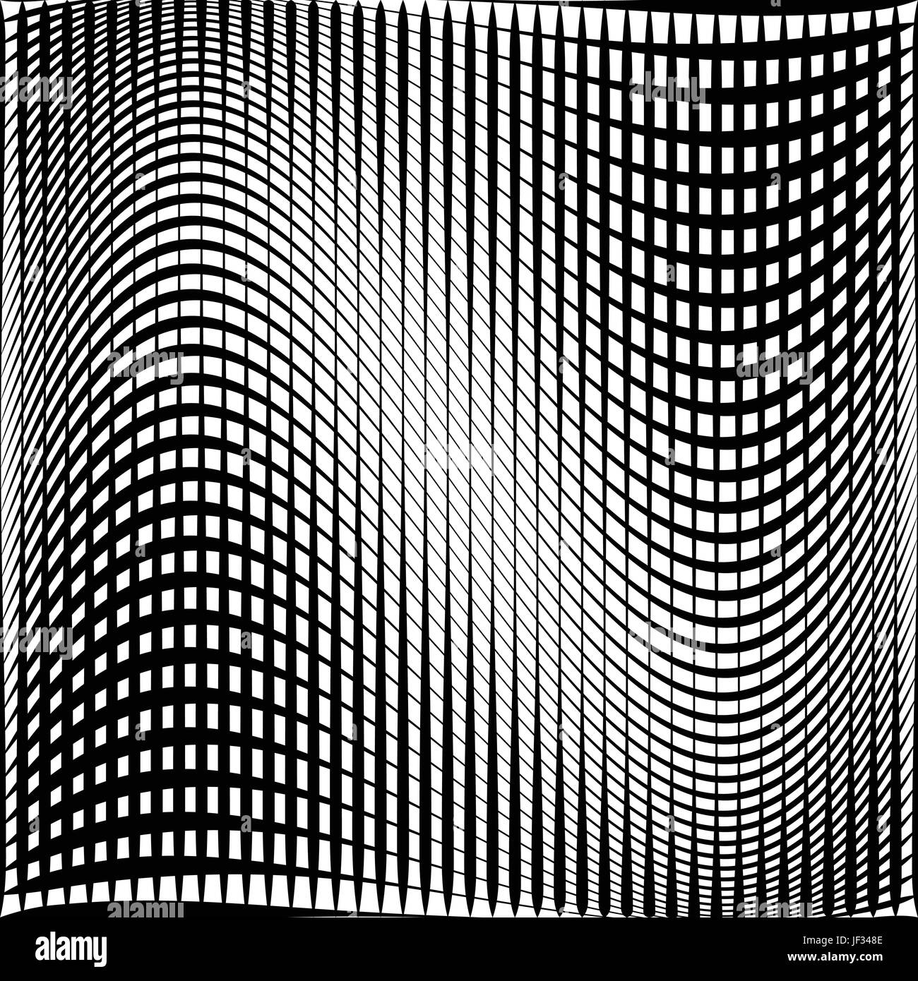 Geometric black and white texture. Mesh, grid pattern of lines Stock ...