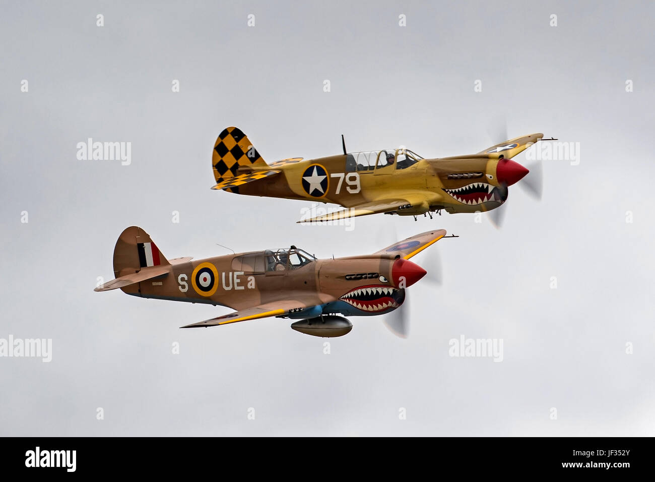 P 40 warhawk hi-res stock photography and images - Alamy