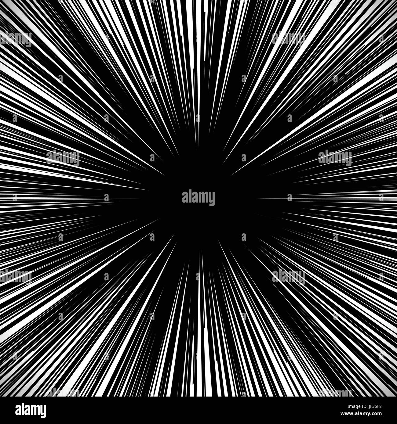 Radial lines element. Abstract geometric illustration. Radiating ...