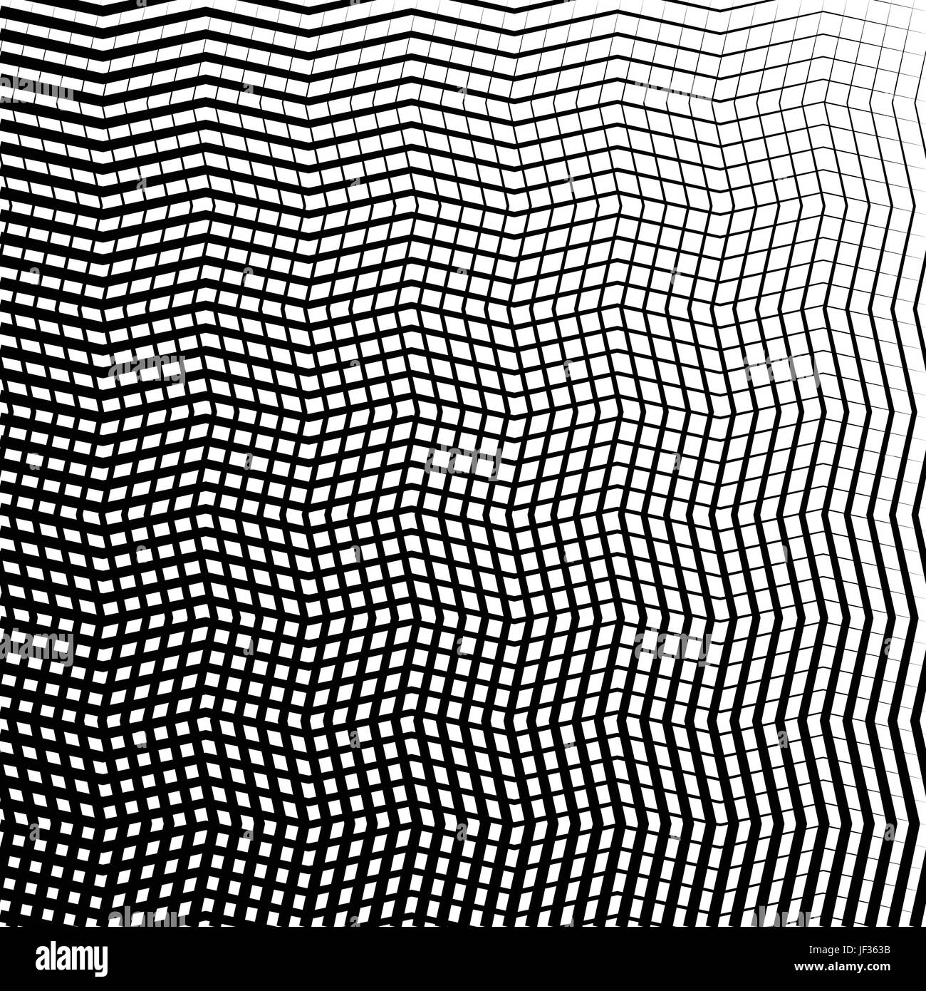 Geometric black and white texture. Mesh, grid pattern of lines Stock ...