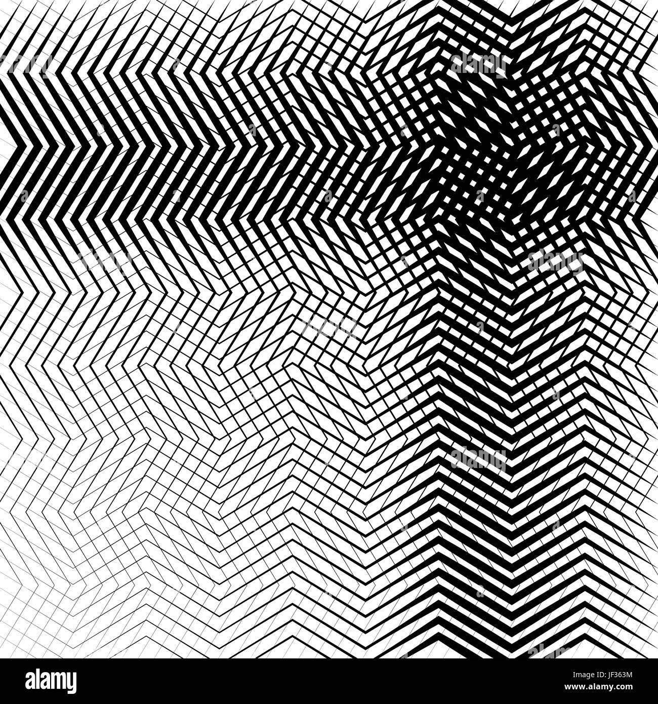 Geometric black and white texture. Mesh, grid pattern of lines Stock ...