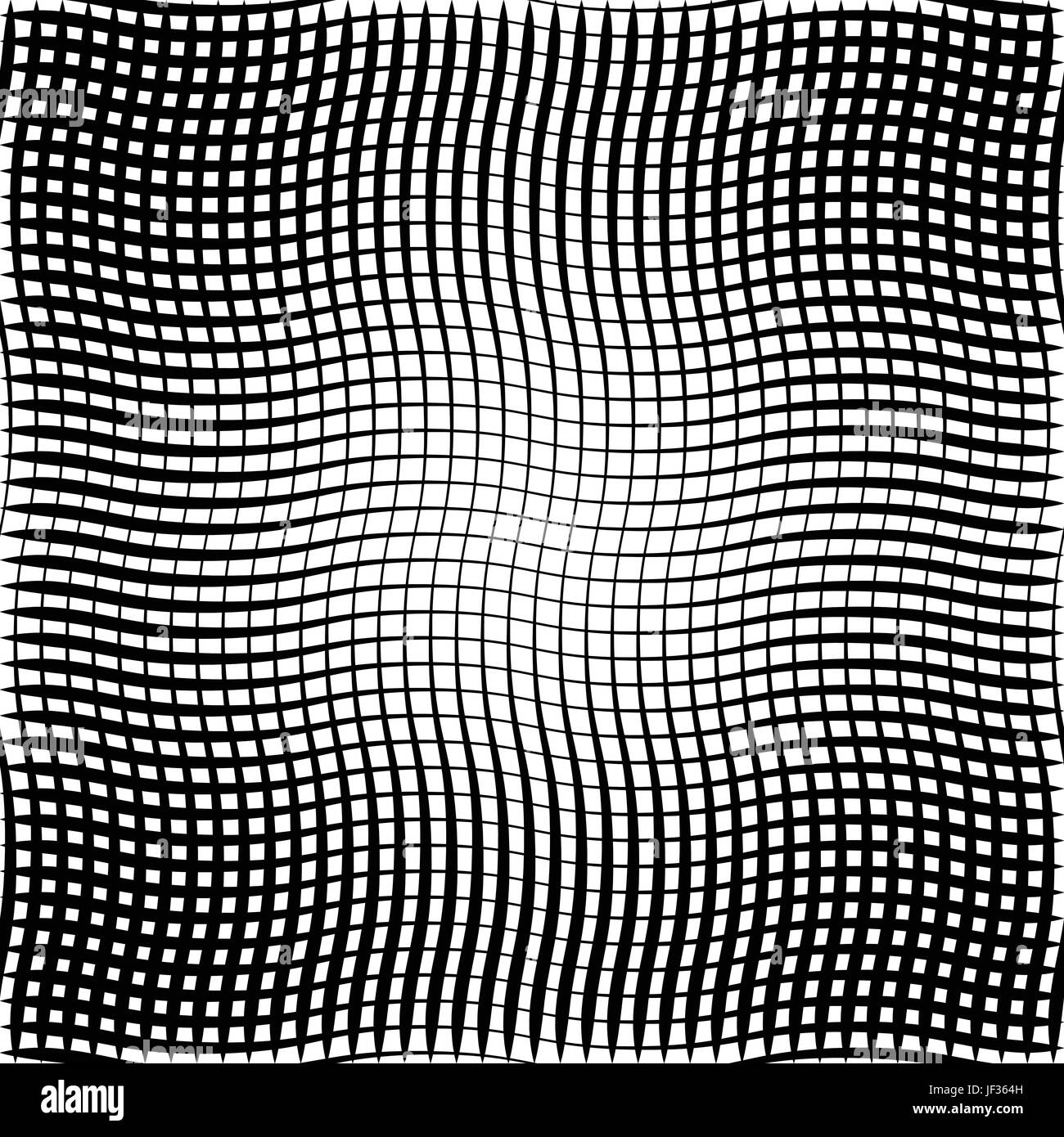Geometric black and white texture. Mesh, grid pattern of lines Stock ...