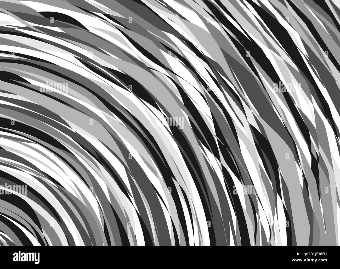 Element, pattern with wavy, distorted lines. Abstract geometric ...