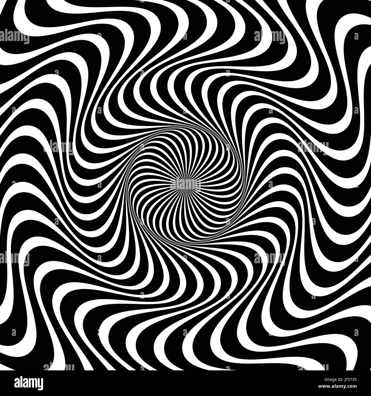 Circular pattern of radial, radiating lines. Monochrome starburst ...