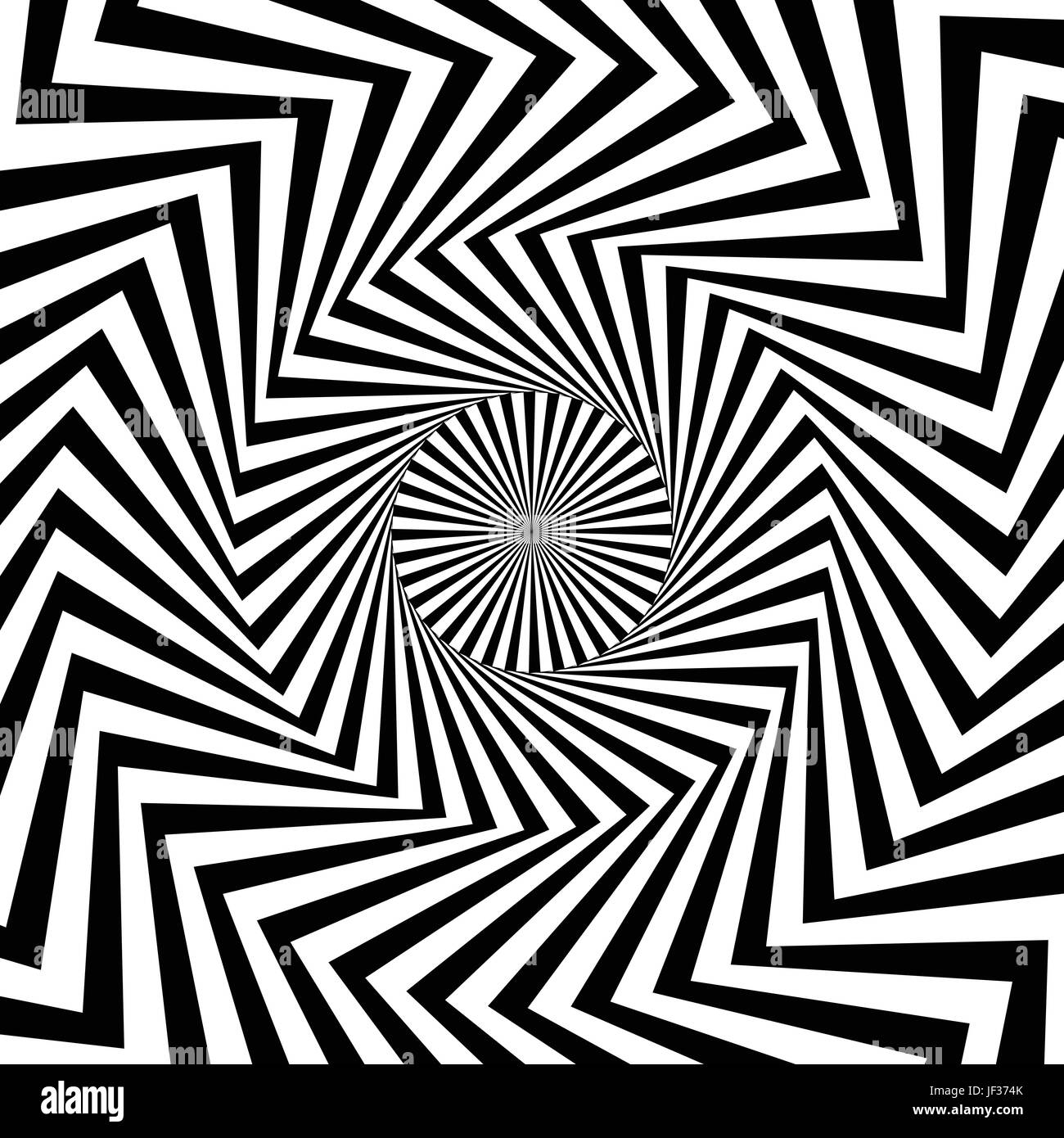 Circular pattern of radial, radiating lines. Monochrome starburst ...