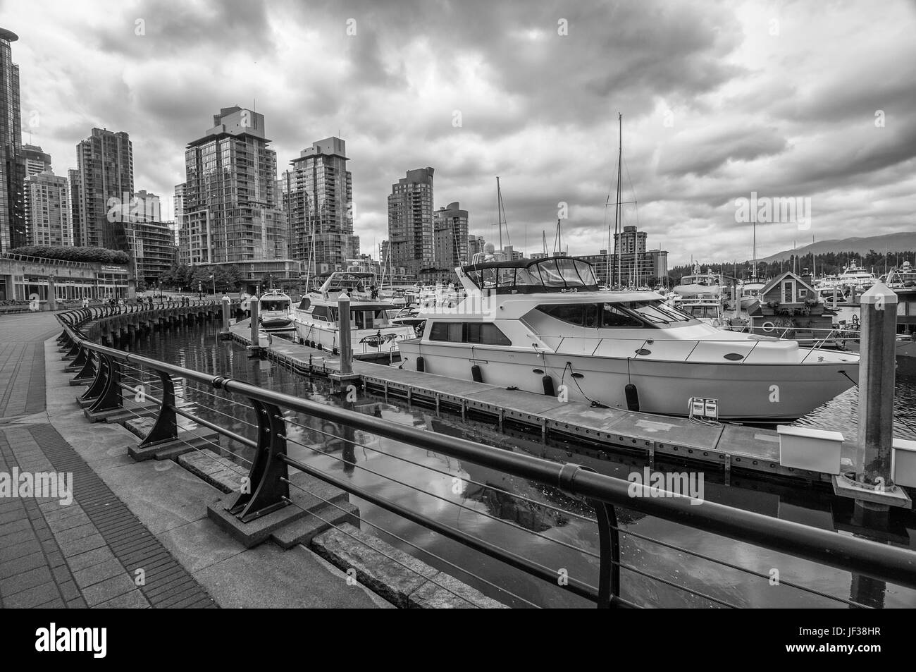 City of Vancouver British Columbia. CANADA Stock Photo
