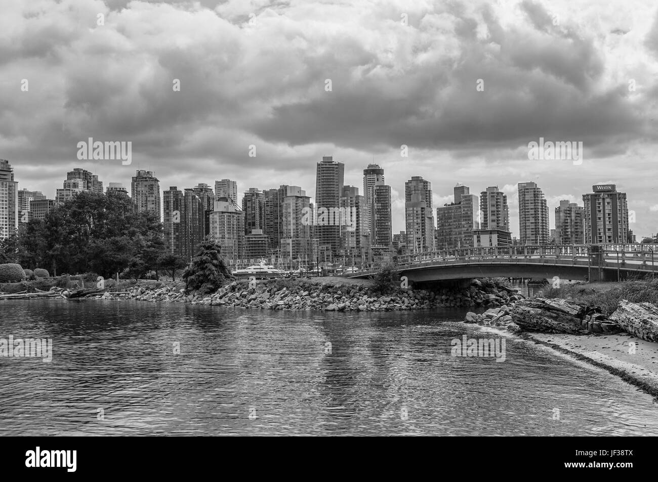 City of Vancouver British Columbia. CANADA Stock Photo