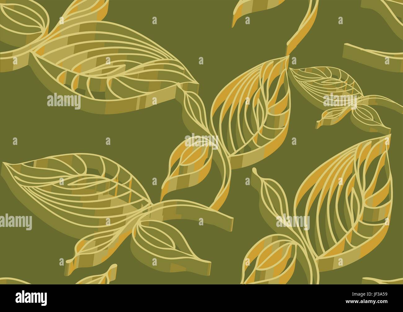 Abstract leaves. abstract seamless green background Stock Vector Image ...
