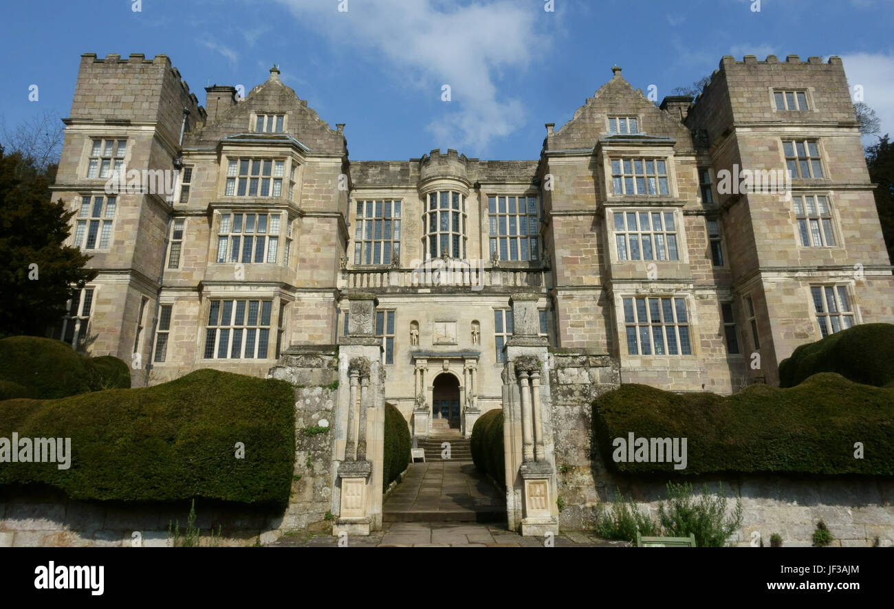 Fountains Hall North Yorkshire Stock Photo Alamy