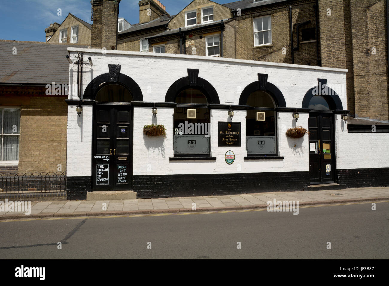 St Radegund public house this is the smallest public house in Cambridge Cambridgeshire England Stock Photo