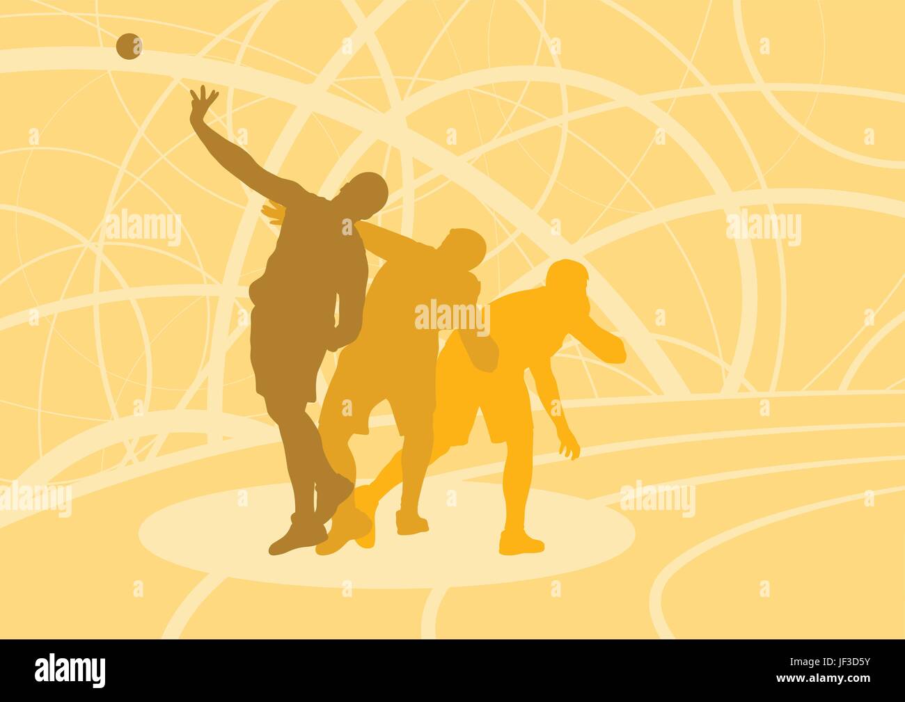 Shot put athlete track and field athletics vector background concept