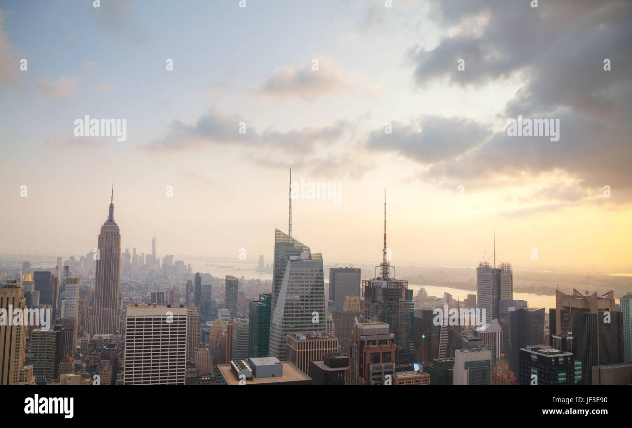 Aerial new york city hi-res stock photography and images - Alamy