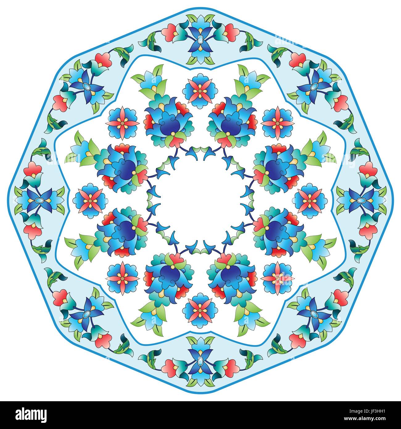 Octagonal composition Stock Vector Images - Alamy