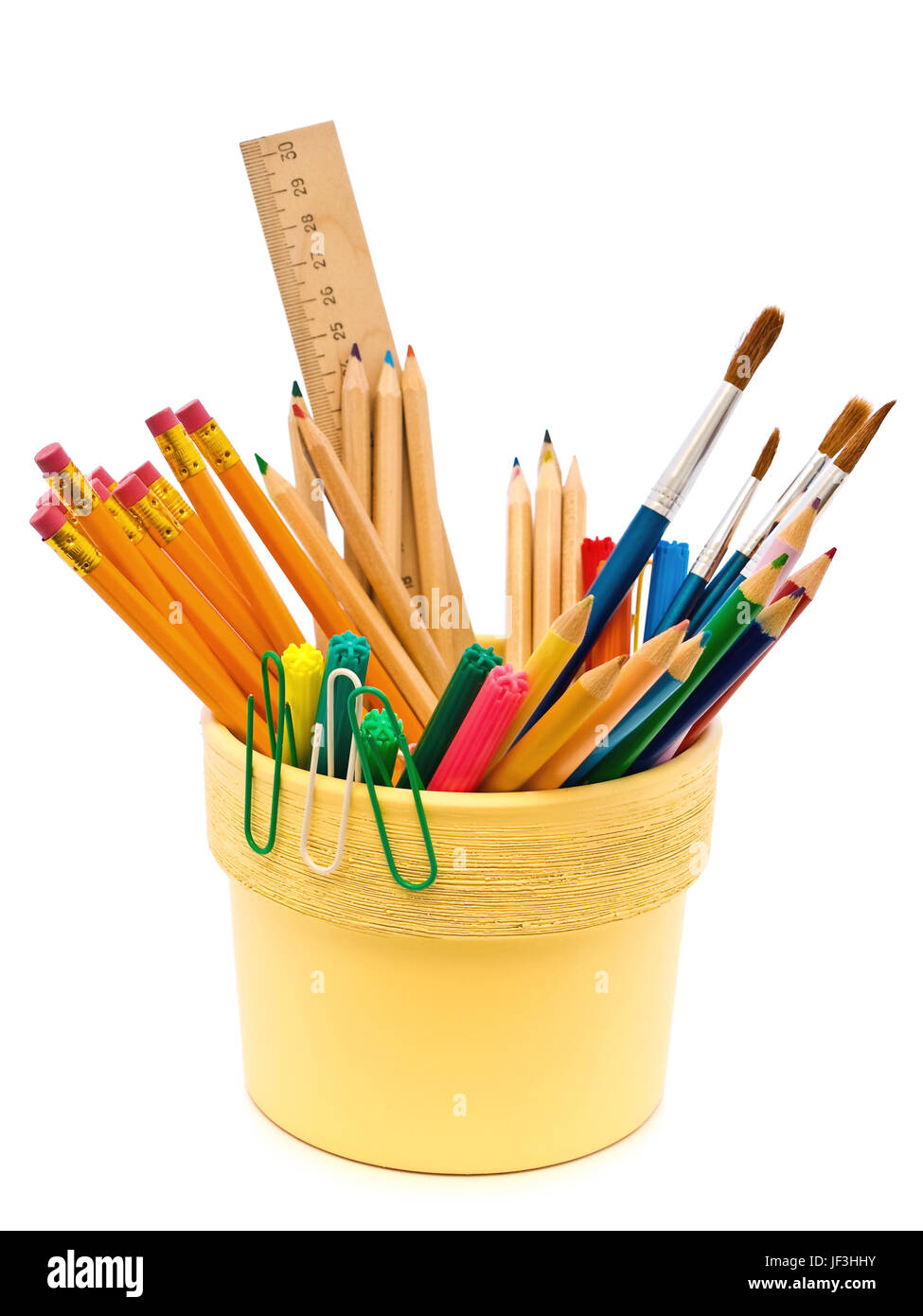 Different Office Supplies Stock Photo Alamy