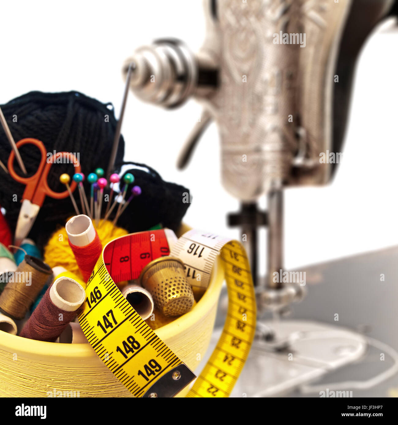 Different Knitting Items Stock Photo Alamy