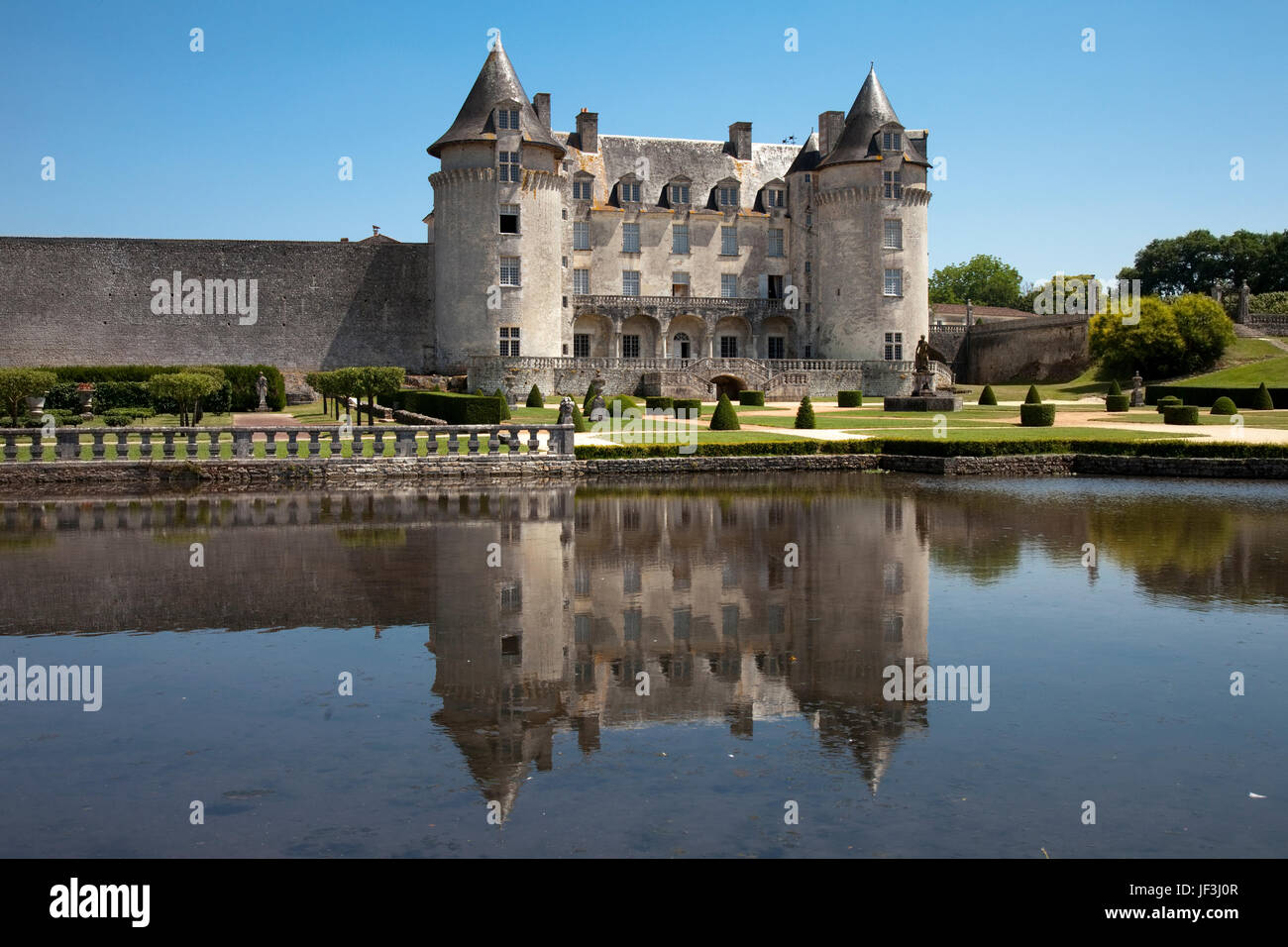 Château de la Roche Courbon France Stock Photo Alamy