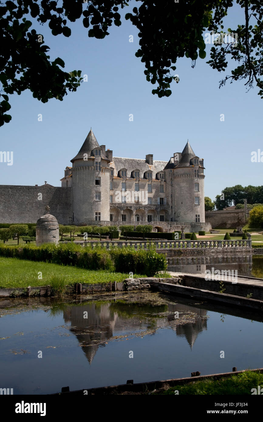 Château de la Roche Courbon France Stock Photo Alamy