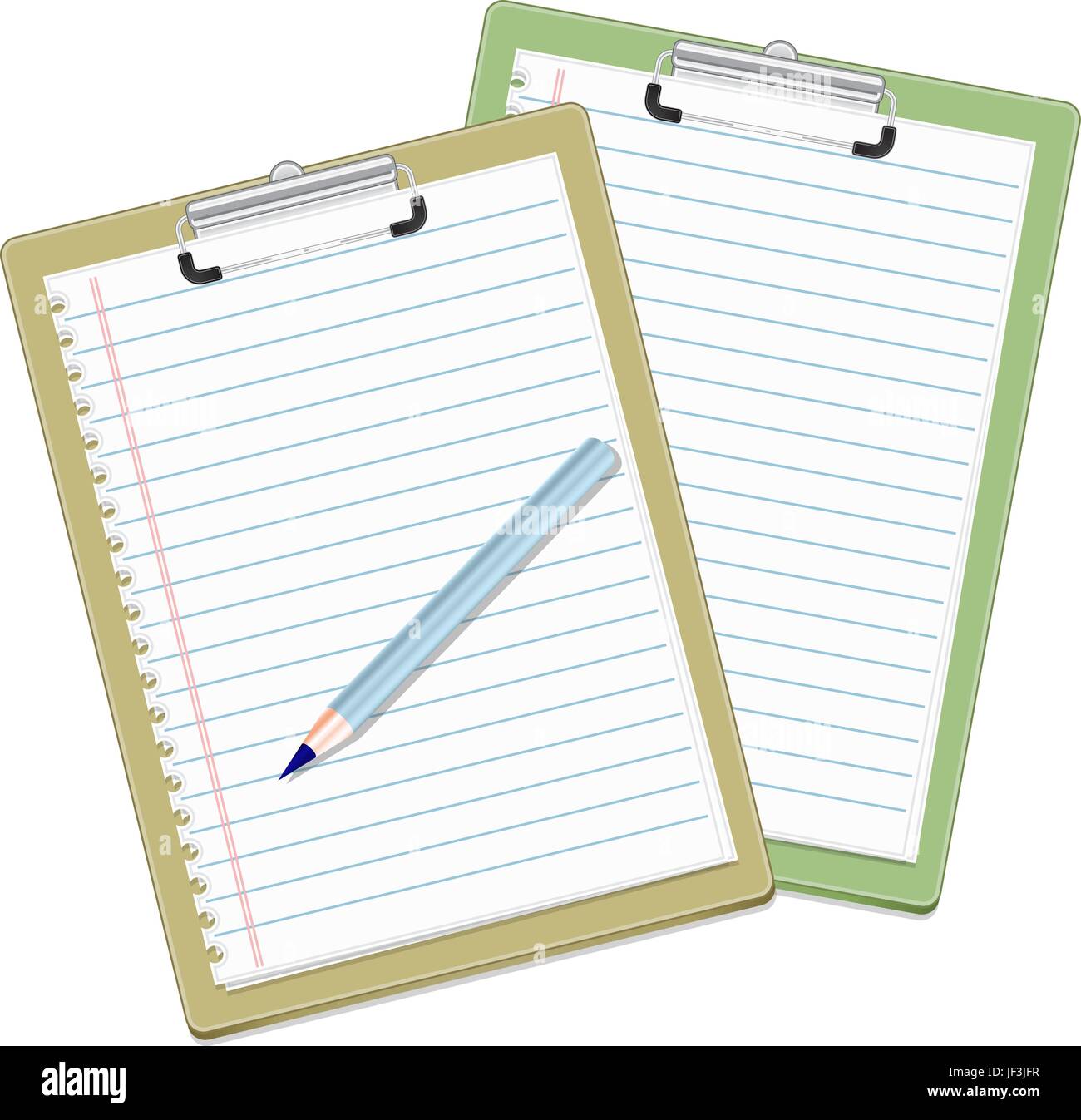 Carbon copy notepad Stock Vector Images Alamy