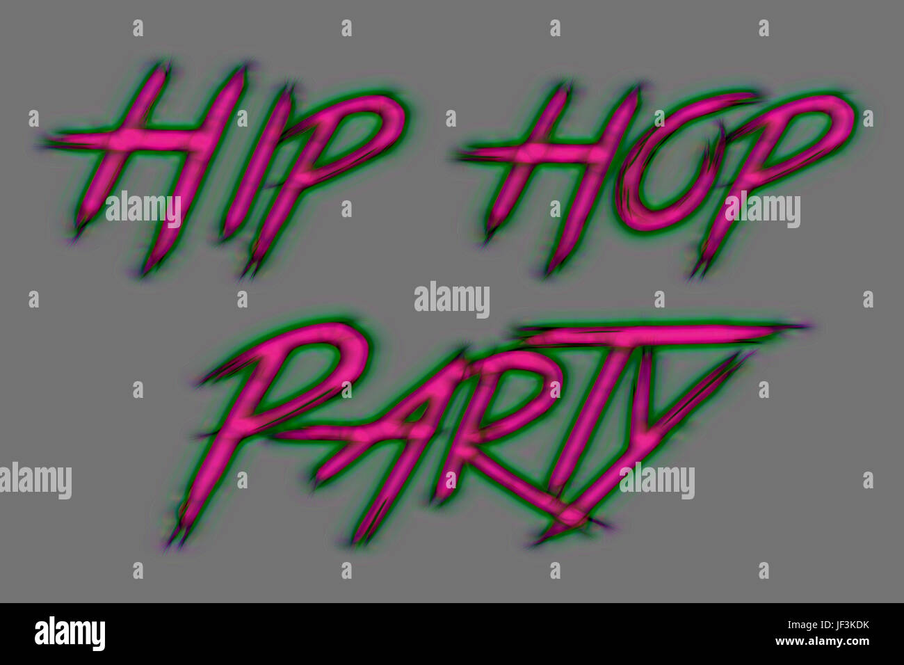 Hip Hop Party Stock Photo
