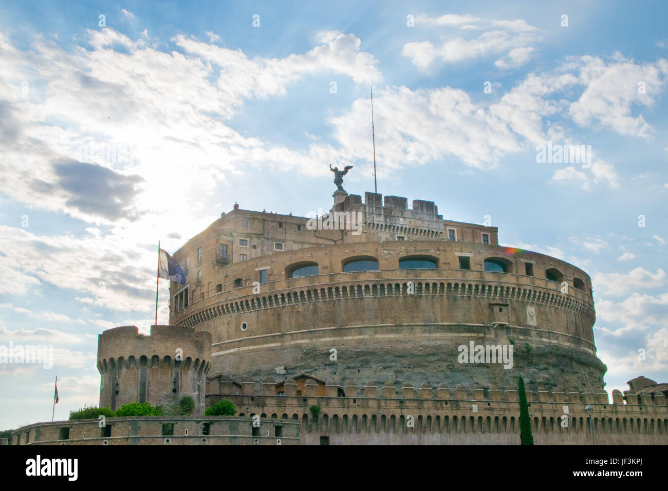 Castel Sant' Angelo in Rome, Italy Stock Photo - Alamy