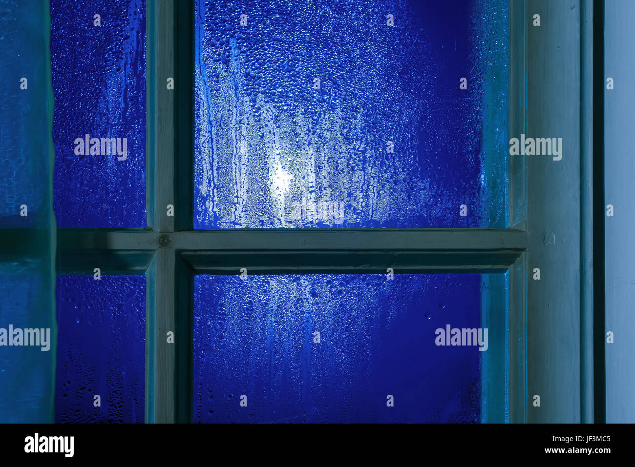 Moonlight through the window Stock Photo Alamy