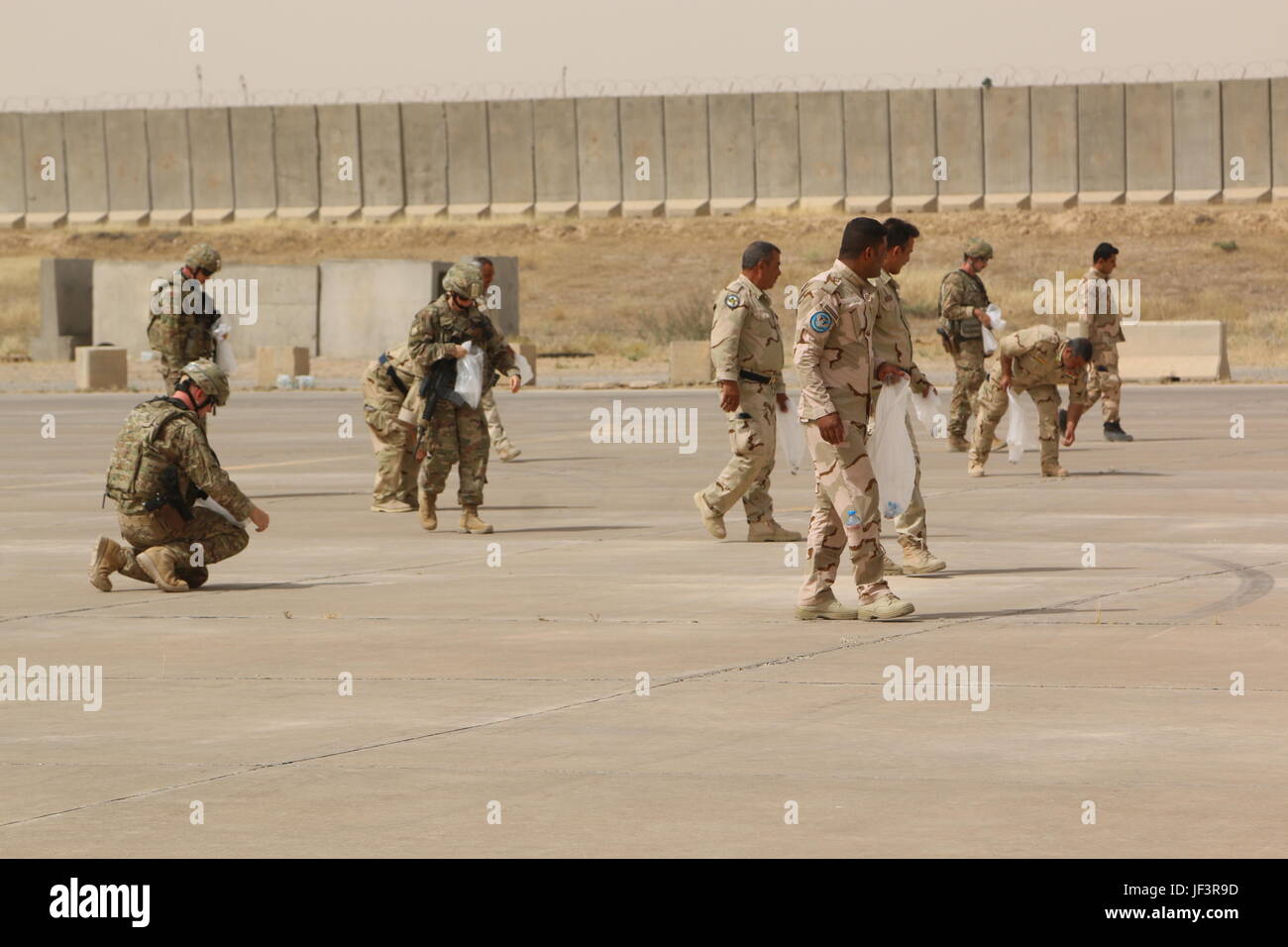 U.S. Air Force Airmen deployed in support of Combined Joint Task Force ...