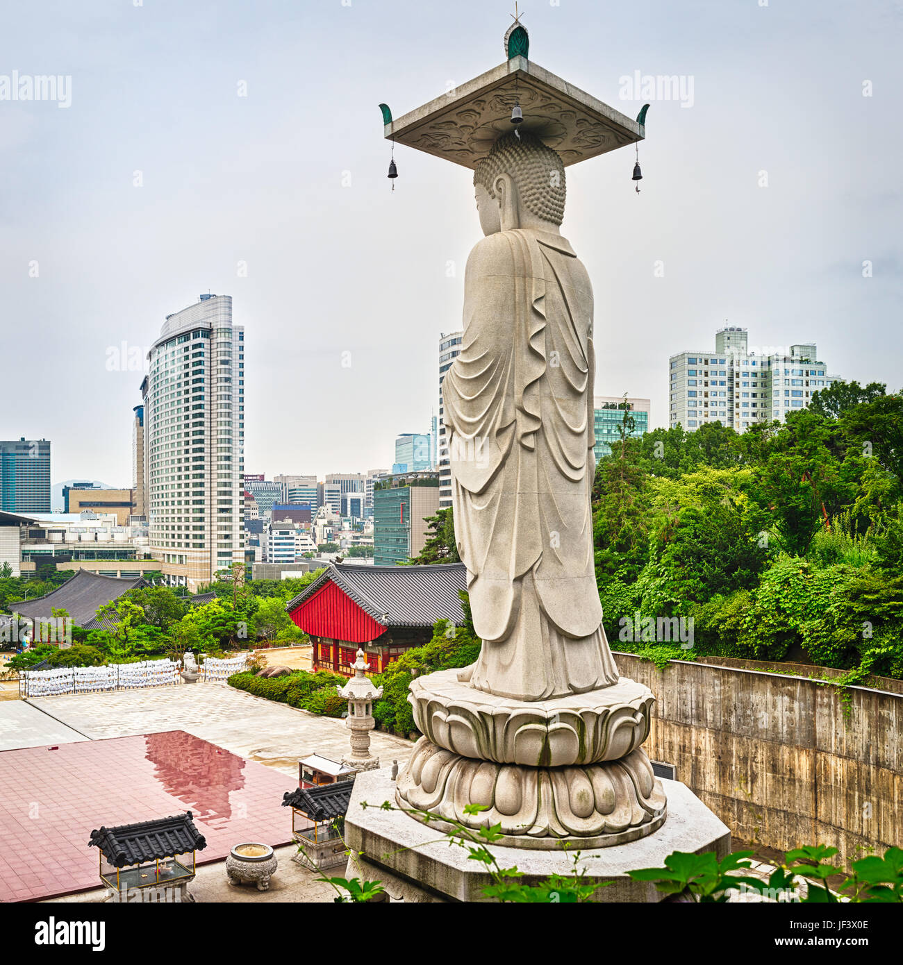 Bongeunsa temple. South Korea. Stock Photo