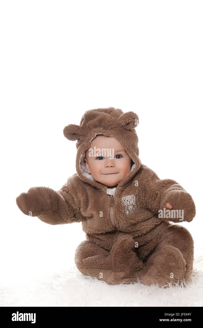 New Born Baby Boy Dress With Bear Style main image 0