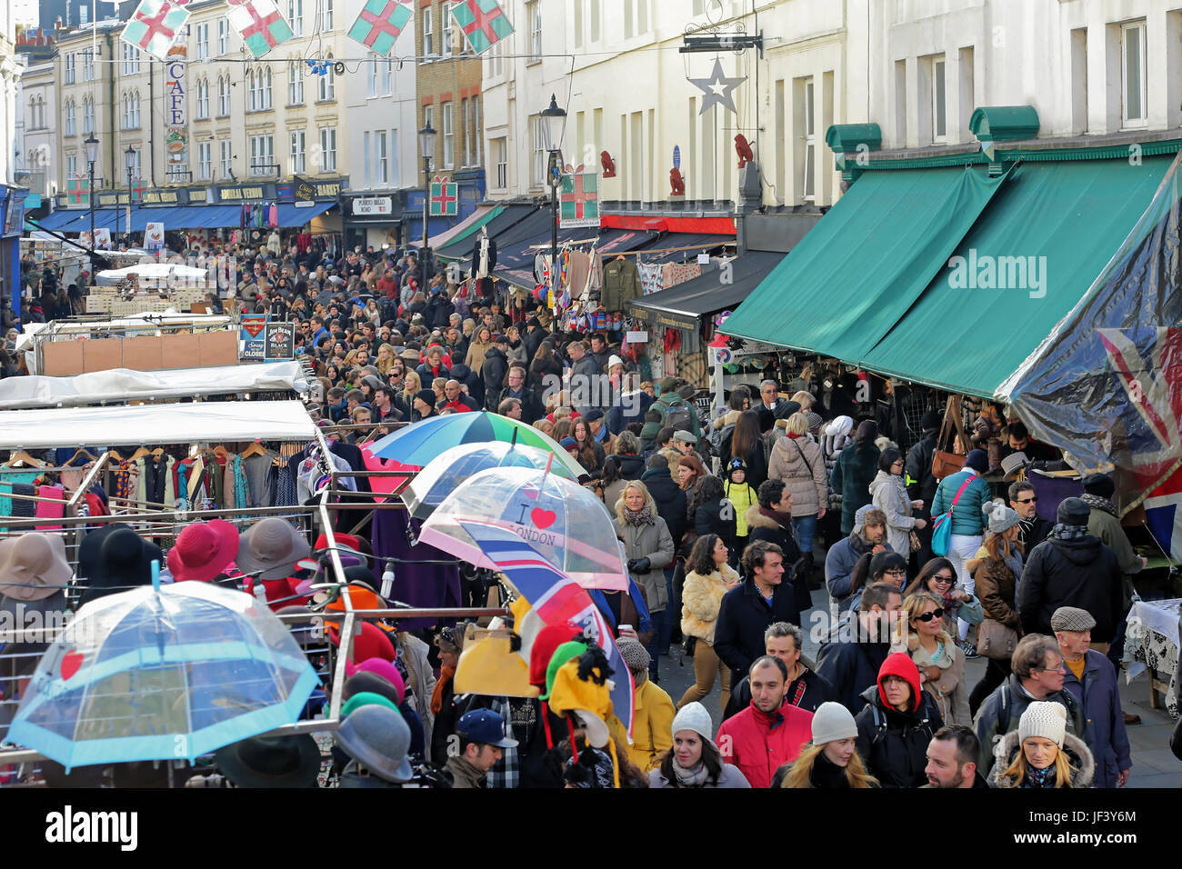 Portobello Road People Stock Photo Alamy