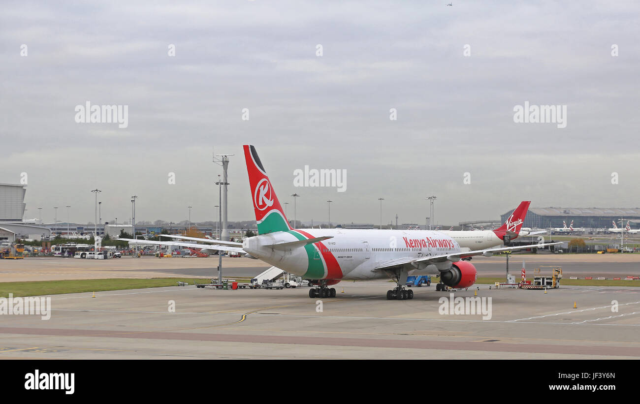 Kenya Airways Stock Photo