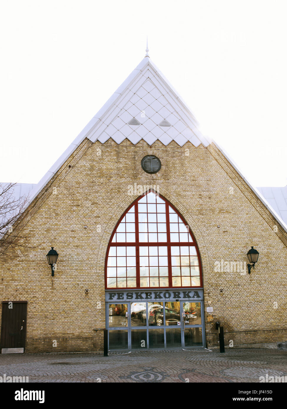 Indoor fish market, Feskekorka, Gothenburg, Sweden Stock Photo Alamy