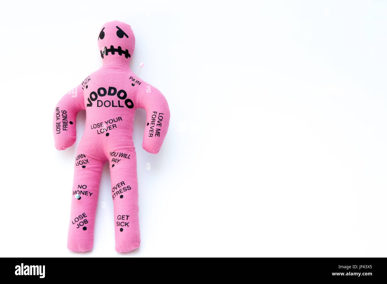 pink voodoo doll