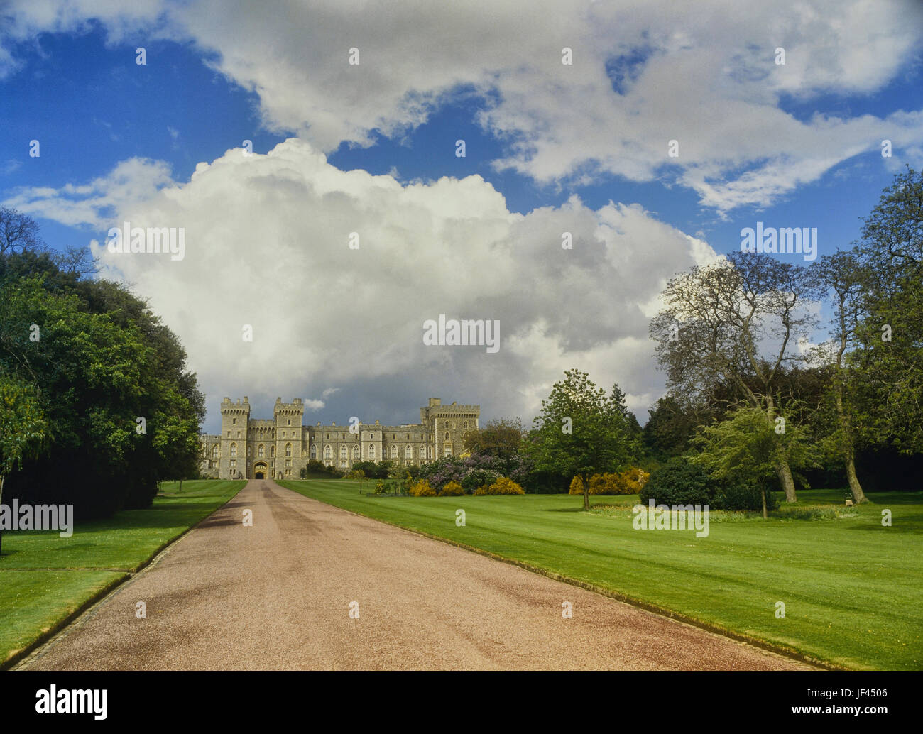 King George IV Gate, Windsor Castle, Berkshire, England, UK Stock Photo