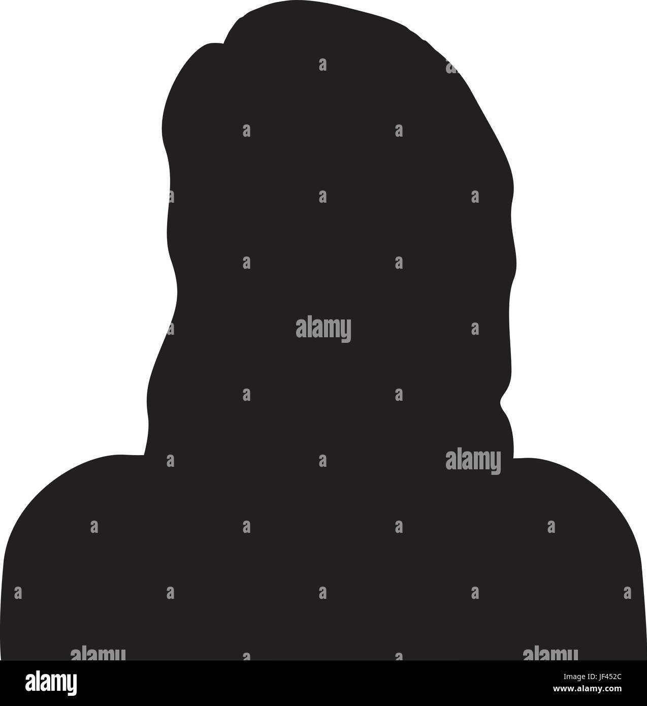 silhouette woman Stock Vector