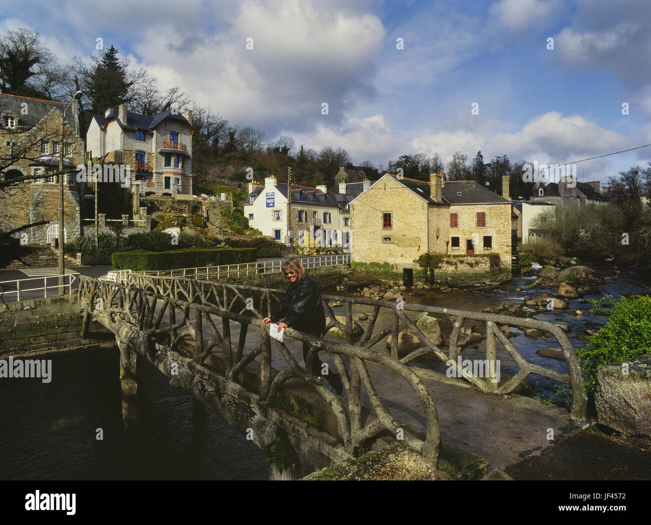 PontAven, Brittany. France Stock Photo Alamy