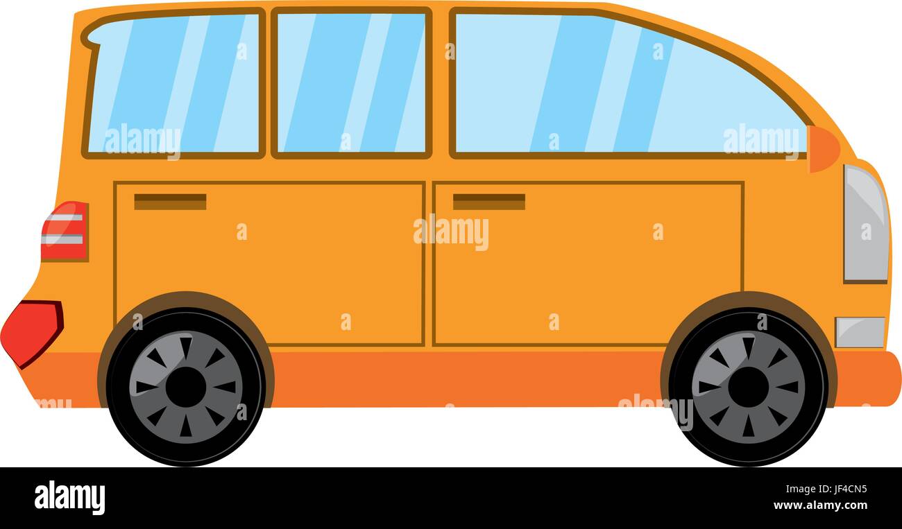 Van transport vehicle Stock Vector Image & Art - Alamy